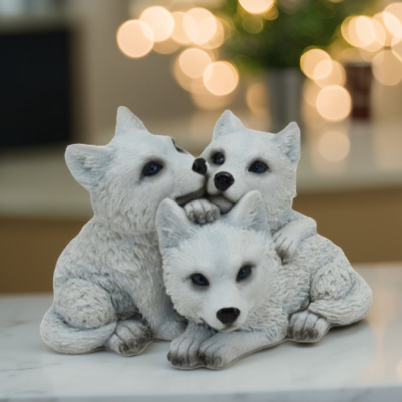 Figurine louveteaux 5,25 po