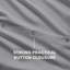 Super Soft Microfibre Reversible Plain Duvet Cover Set-116164211-116164205