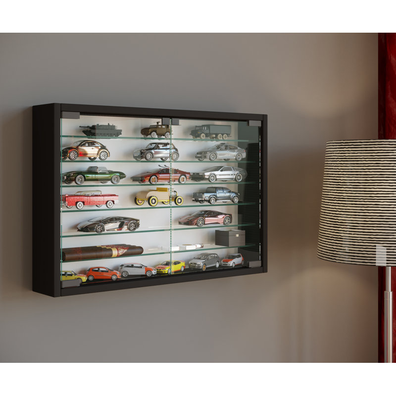 Necol Display Cabinet, Black