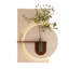 Vase moderne avec plante grès-688675841-688675840