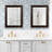 Aberdeen Beveled Rectangle Bathroom Mirror-2056051268