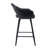 Swivel Bar Stools 27'' Counter Stools Faux Leather Counter Height Bra Stools Chairs for Kitchen Island-47901295