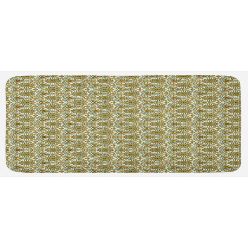 Tapis de cuisine kaléidoscopique