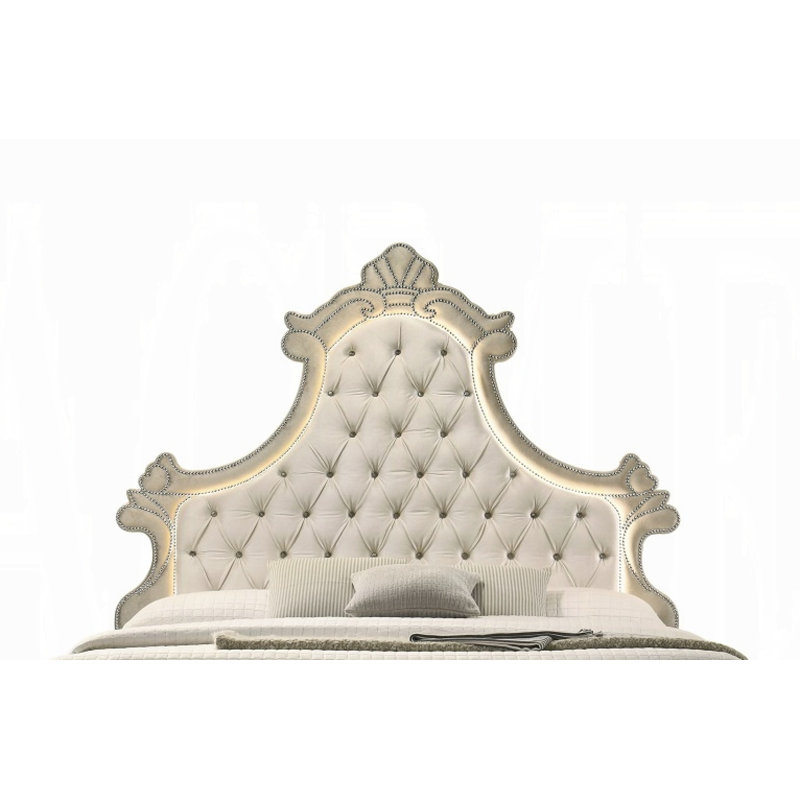 Lucienne Upholstered Velvet Headboard, King