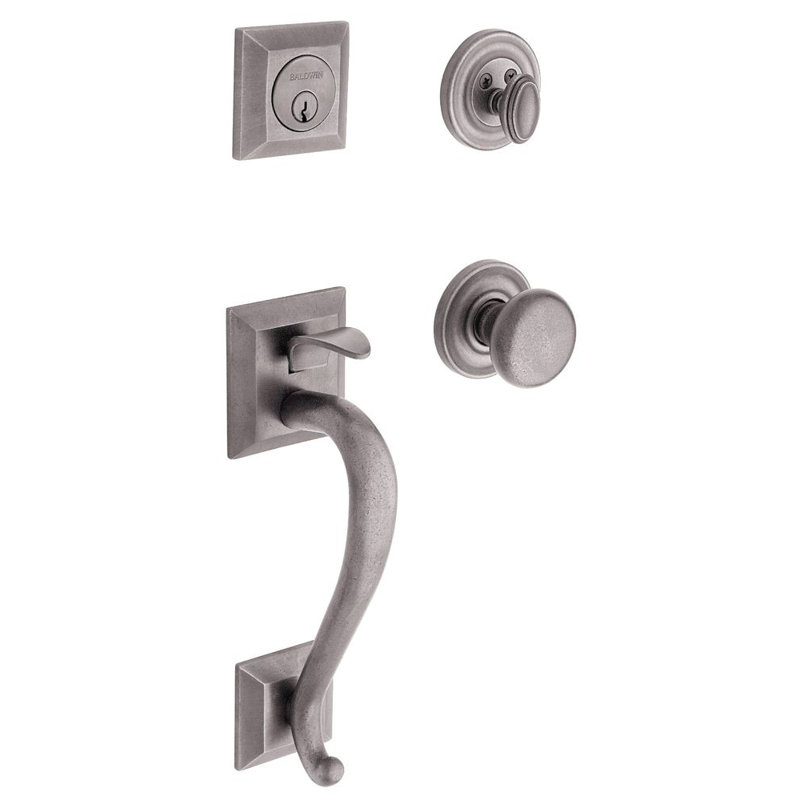 Madison Sectional Trim with 5015 Classic Knob, Distressed Antique Nickel, Yes, Small