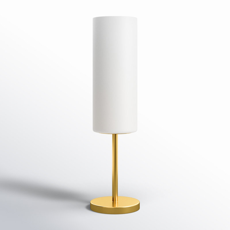 Binnu Metal Table Lamp, Aged Brass