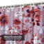 Rideau de douche sans couture avec 12 crochets-1199240642