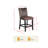 Emerson 5 Pieces Rectangular Counter Height Set