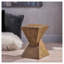 Table d'appoint moderne - table de bout élégante compatible avec le salon, la chambre à coucher ou le bureau, mobilier de maison polyvalent, couleur naturelle-1592468601