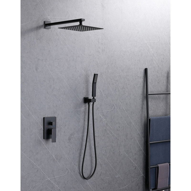 All-In-One Kit with Rough in-Valve, Black