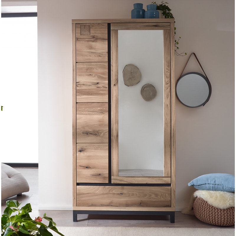 Villanders 1 Door Sliding Wardrobe, Bianco