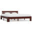 vidaXL Bed Frame Solid Pine Wood-1762100053-1762100040