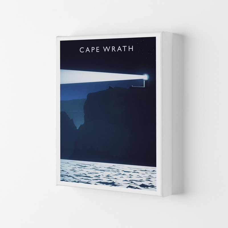 Cape Wrath Portrait by Richard O'Neill - Print, Wrapped Canvas, 59.4cm H x 42cm W x 4cm D