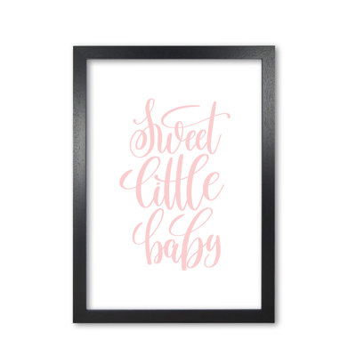 Sweet Little Baby - Print