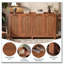 Buffet 4 portes avec rangement
