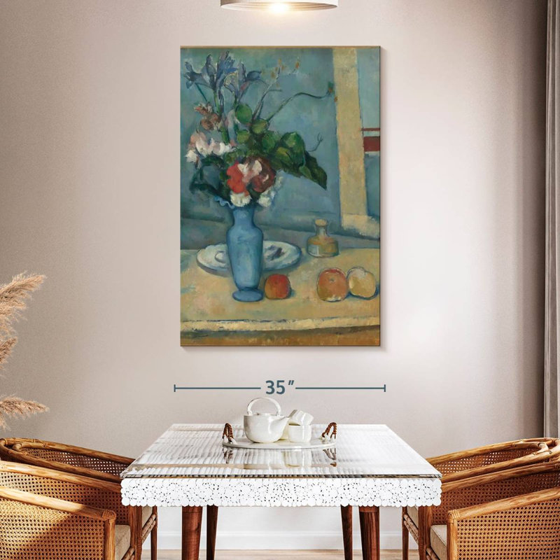 Harnek The Blue Vase, 51" H x 34" W