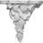 Dundee Marbleizing Accent Shelf