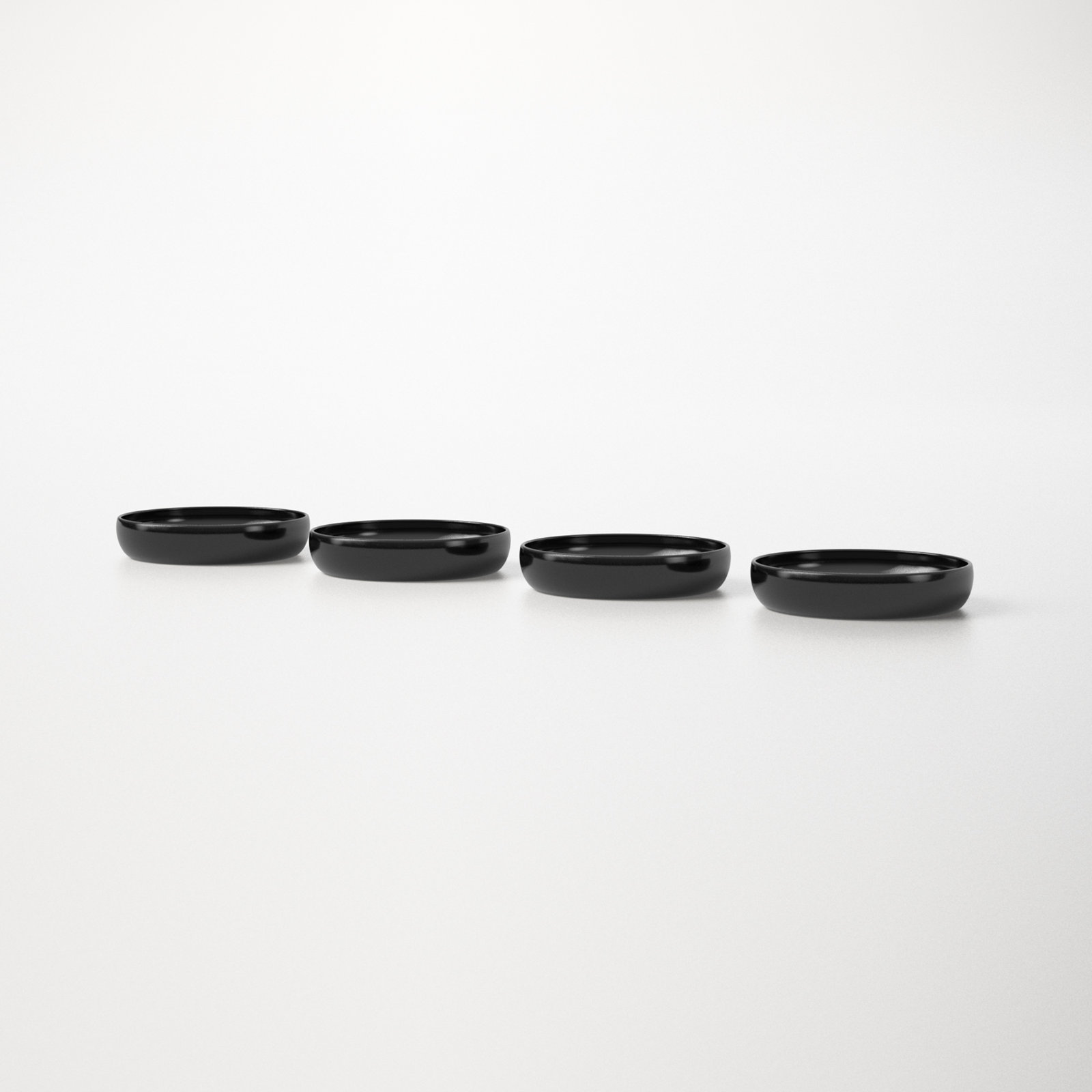 Borgen 33 oz. Salad Bowl, Onyx