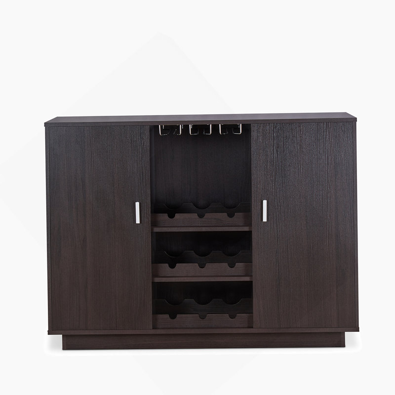 Armoire avec porte-bouteilles