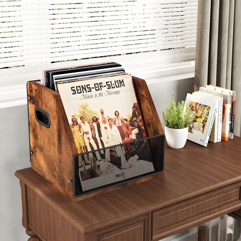 Boîte de rangement pour disques et CD Modern Luxury