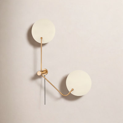 Leif 2 Light Plug-in Plug-in Sconce