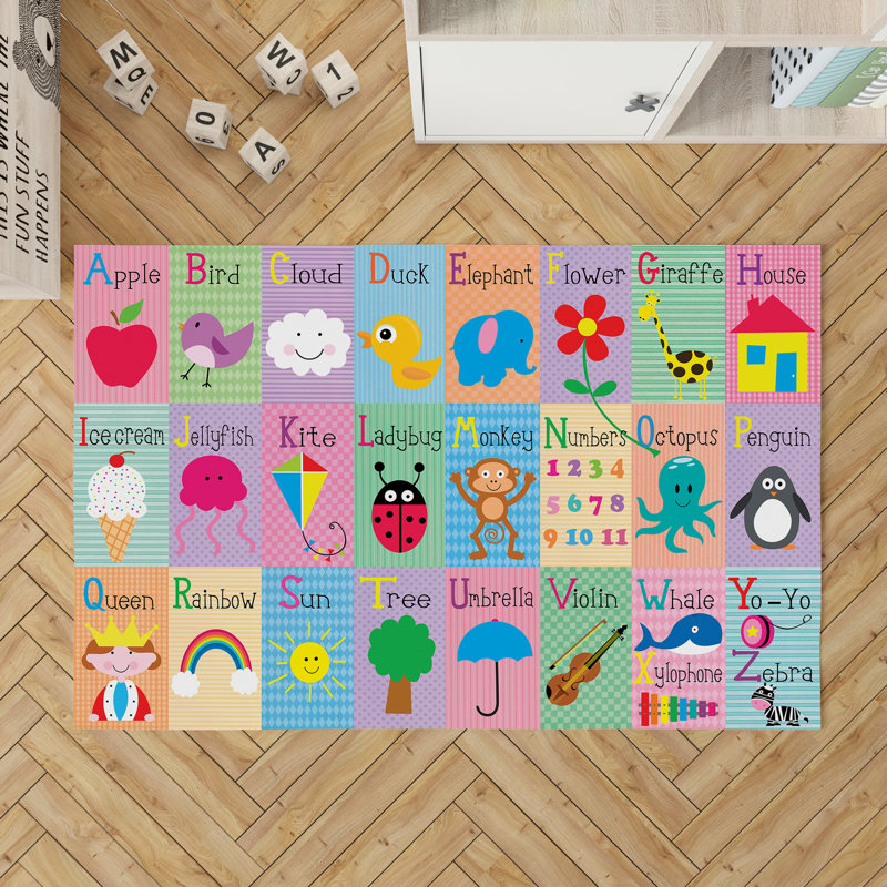 Vinyl Machine Printed 100cm X 160cm Area Rug