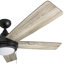 Ventilateur de plafond 52 po avec lumières DEL Ventnor-1849019159
