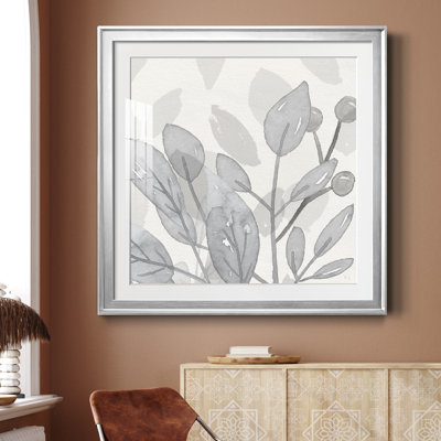 " Shadow Leaves I " Painting Print