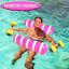 Ensemble de 5 flotteurs gonflables pour piscine, hamac pour adultes
