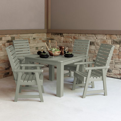 Weatherly 5-Piece Square Dining Set