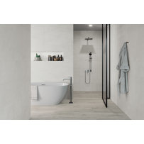 Donna 13" x 40" Matte Wave Ceramic Tile