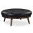 Gio Full-Grain Genuine Italian Leather Ottoman-1095915118