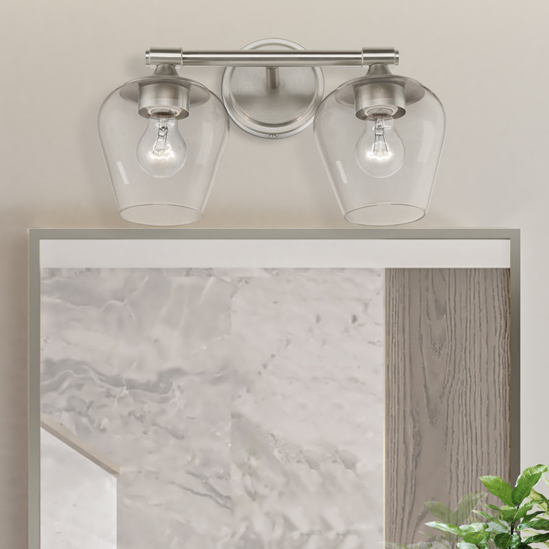 Zeidan 2 - Light Dimmable Vanity Light, Brushed Nickel