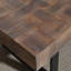 Table basse rustique en bois industriel