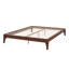 Lit plateforme en bois de bambou massif-1082300749