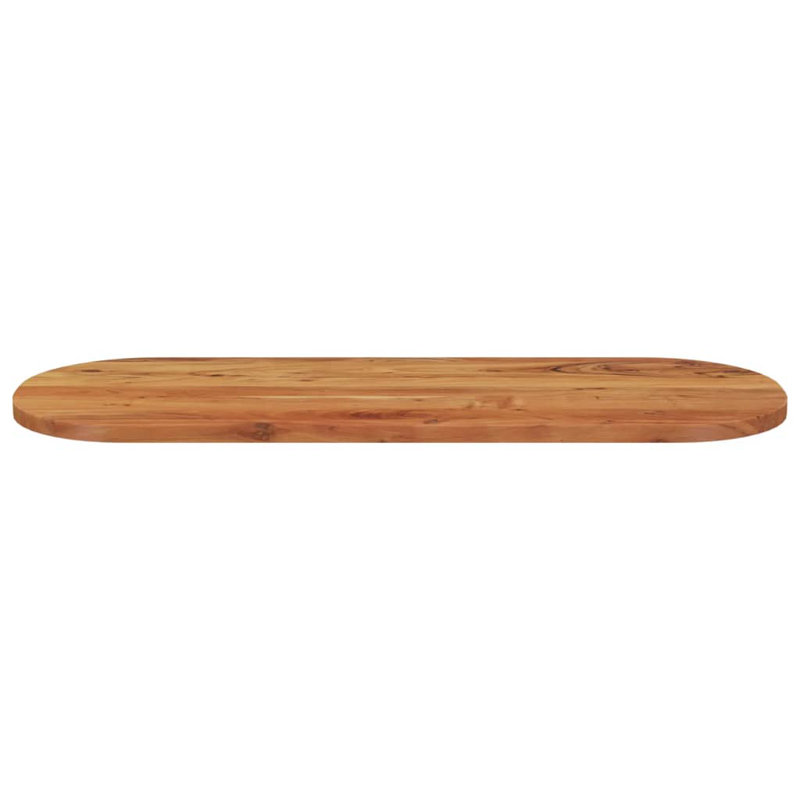 Mikaia Solid Wood Table Top, Untreated, 2.5cm H x 110cm W x 40cm D