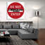 «Graffiti Sign 7» par Alonzo Saunders, art mural en verre acrylique, 36 po x 36 po-1083774788
