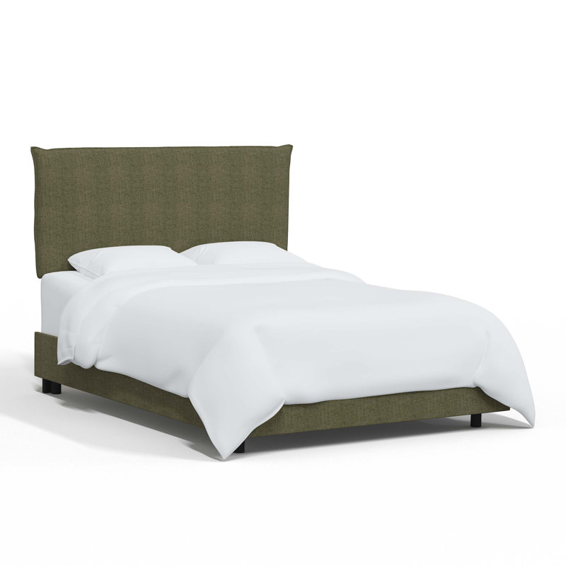 Bessinger Upholstered Standard Bed, Zuma Laurel Textured Linen, King