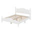  Cadre de lit plateforme en bois, lit plateforme de style rétro-1291248646-1291248640