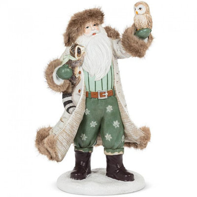 Woodlot Santa With Critters