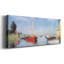 Bateaux de plaisance à Argenteuil par Monet sur toile-599899111