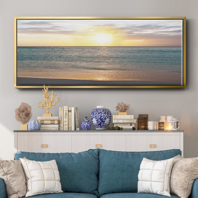 Sunset Reflection - toile encadrée