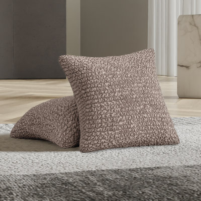 Housse extensible pour coussin décoratif - Facile à nettoyer et durable - Collection Comfort