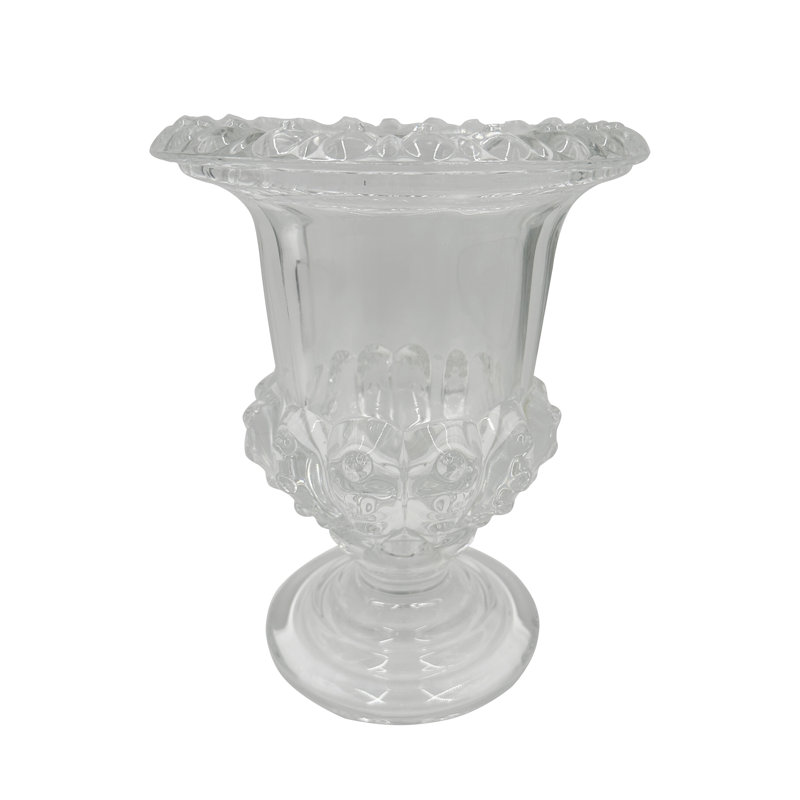 Robyn Handmade Glass Table Vase, 10" H