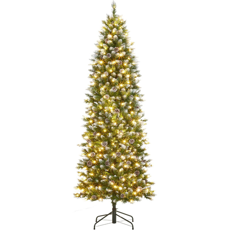 35.43cm H Lighted Artificial Christmas Tree