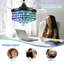 Lustre ventilateur de plafond 30 "en cristal rétractable RVB-288535428