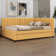 Upholstered Daybed with Trundle Sofa Bed Frame