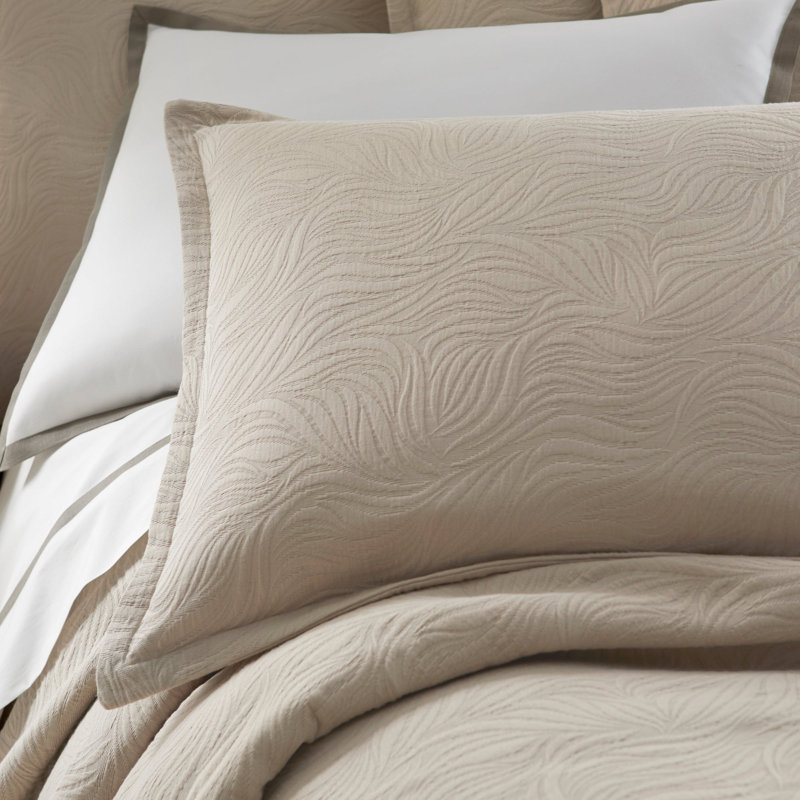 Coussin en coton des Caraïbes, Carré 26 po, Naturel
