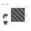 Carreaux de terrasse en plastique emboîtables-123495240