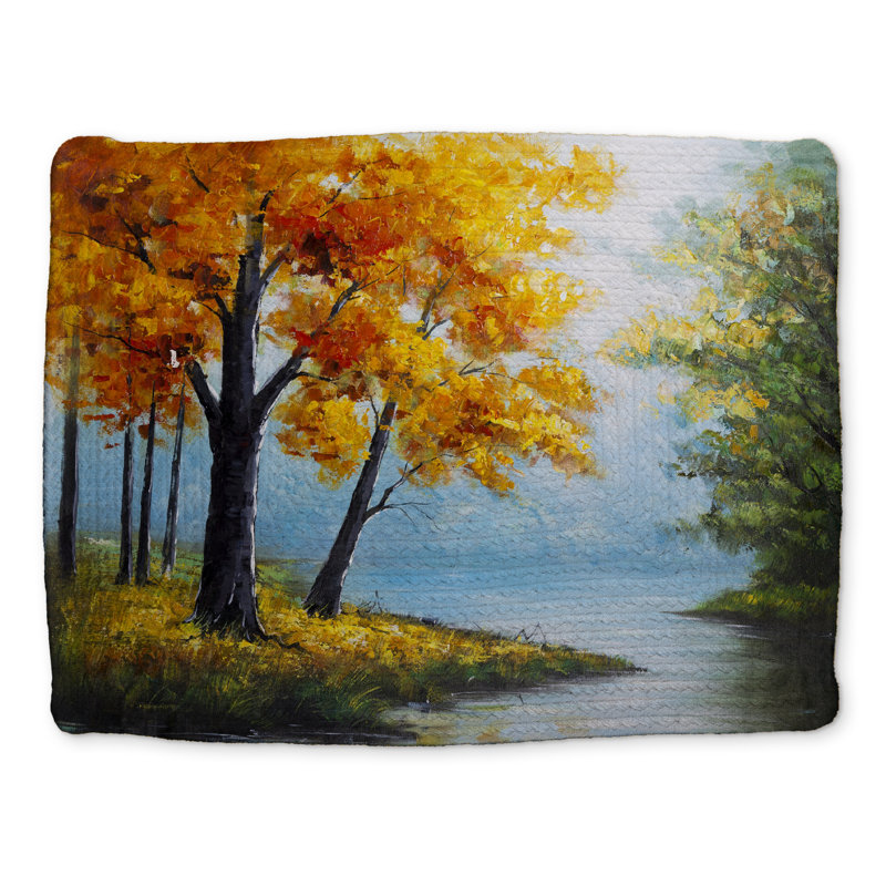 Napperon Trees by the Lake